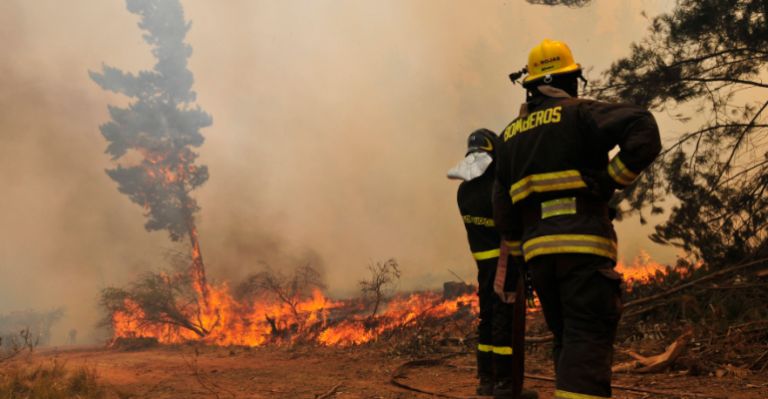 Niña agradeció con tierno regalo la labor de Bomberos de Osorno