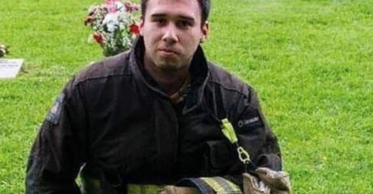 Bombero mártir sigue siendo un héroe tras donar su corazón