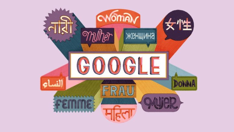 Google conmemora el Día Internacional de la Mujer con un inspirador doodle
