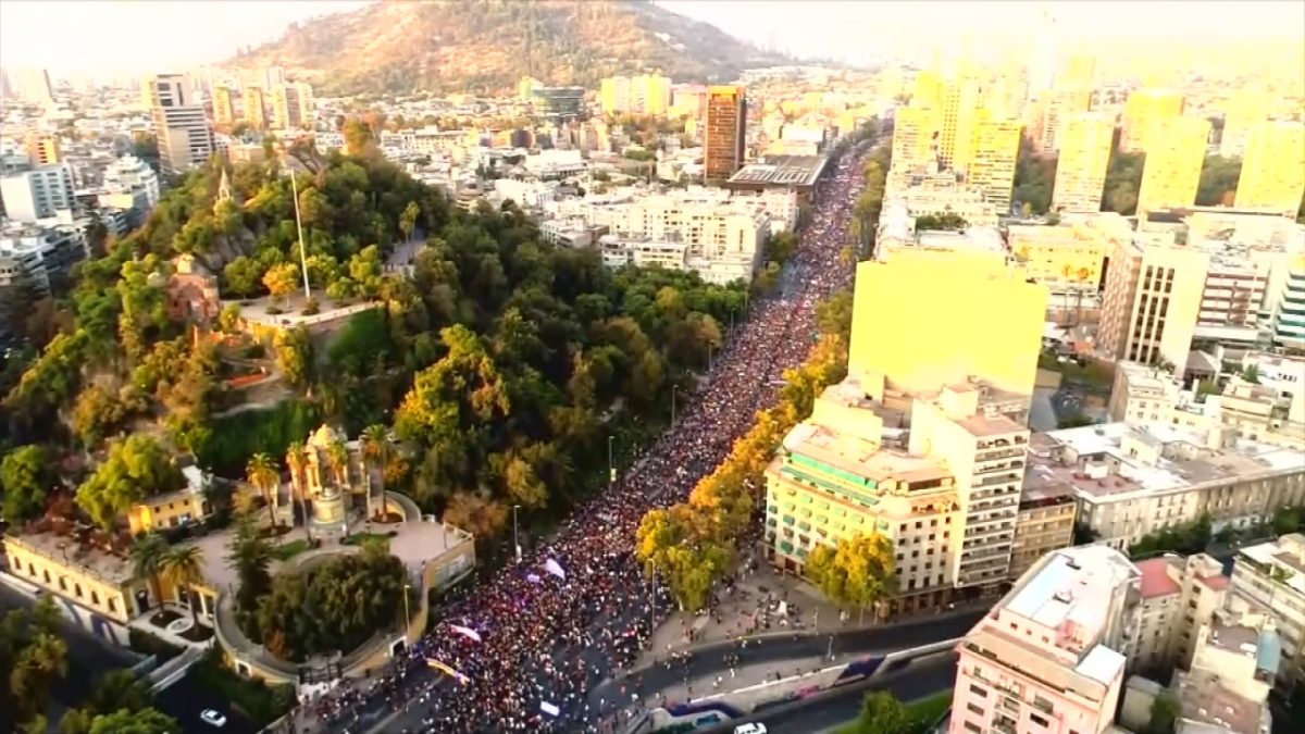 Así fue el 8M en Santiago, la marcha feminista más grande en la ...