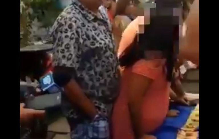 Fue sorprendido en un presunto abuso sexual a niña y denunciado en redes: Ahora está detenido