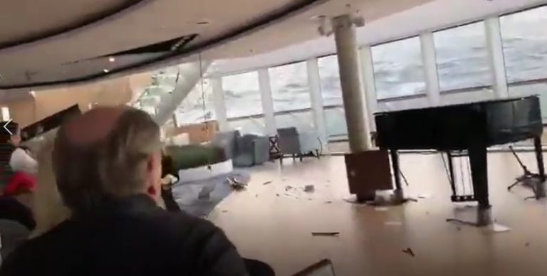 Video capta momentos de terror que se vivieron al interior de crucero Viking Sky