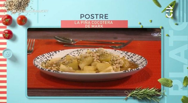 La piña cocotera de Mark el postre de Mark González