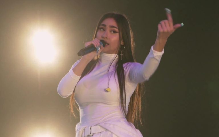 El garabato que soltó Paloma Mami en plena interpretación de 