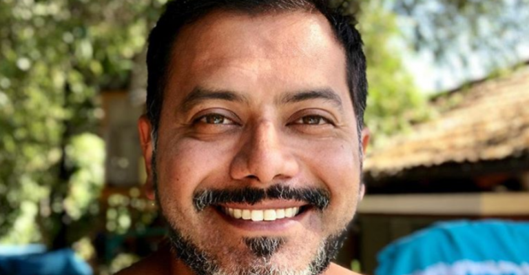 Divertida foto de Pedro Ruminot en primer día de clases de sus hijos