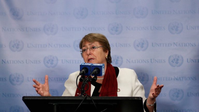 Bachelet admitió violaciones a los 