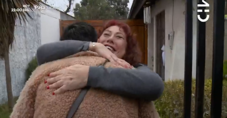 Mira el emocionante encuentro entre Andrea y su tía chilena