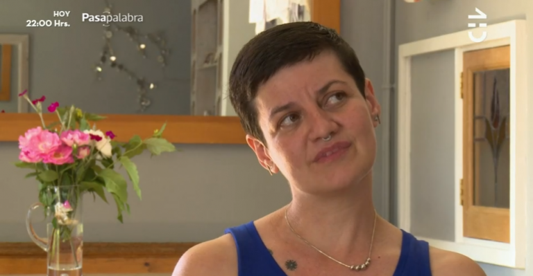 Andrea recordó el oficio de sus padres tras varios años en Inglaterra