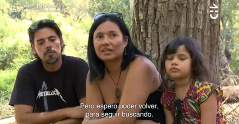 Julia y Juan Pablo deseaban de corazón conocer a sus familias chilenas