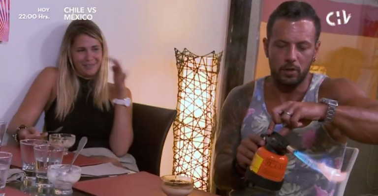 Este es el chascarro culinario que protagonizó Fabricio Vasconcellos