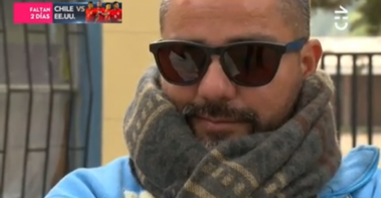 Giorgio viajó hasta Chile para reencontrarse por primera vez con su familia