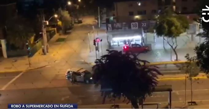 Alrededor de 10 disparos se contabilizaron durante persecución en Ñuñoa