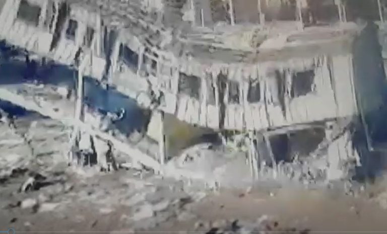 El segundo en una semana: Captan nuevo desplome de otro edificio en San Pedro de La Paz