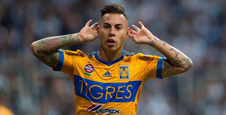 Golazo de Eduardo Vargas tras sólo un minuto en cancha le dio el empate a Tigres