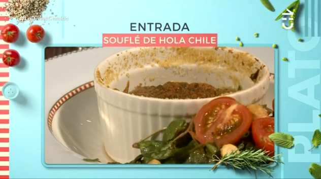 Souflé de Hola Chile de Julia Vial