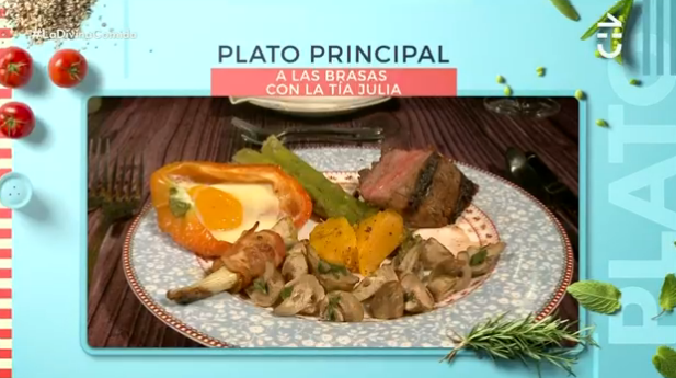 Asado a las brasas con la Tía Julia de Julia Vial