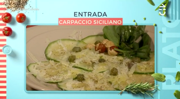 Carpaccio Siciliano de Ignacio Achurra