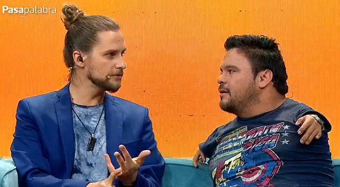 Jean Philippe y Oscarito se enfrentaron en un duelo de imitaciones