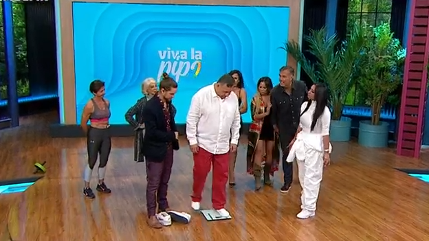 Willy Sabor se comprometió a bajar cuatro kilos en una semana