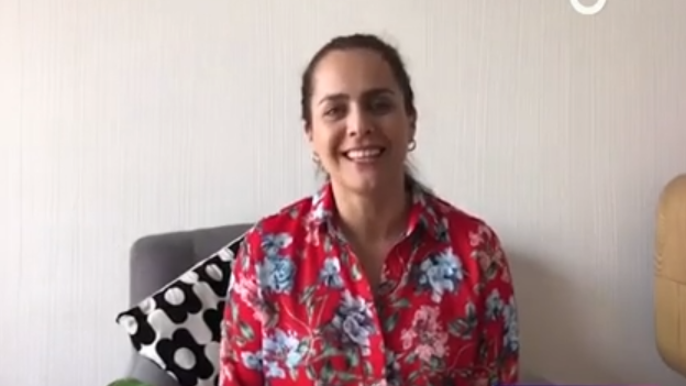 Natalia Valdebenito envió cariñoso saludo a Millaray Viera en La Noche es Nuestra