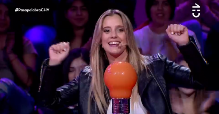 Camila López se lució cantando en Pasapalabra