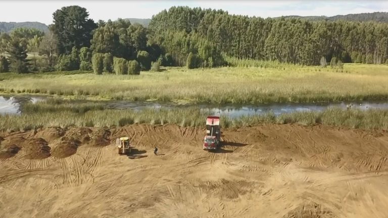 Humedal Angachilla está siendo rellenado pese a anuncio de gobierno de 