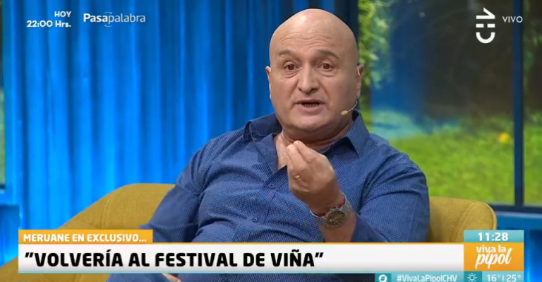 Ricardo Meruane confesó que volvería al Festival de Viña