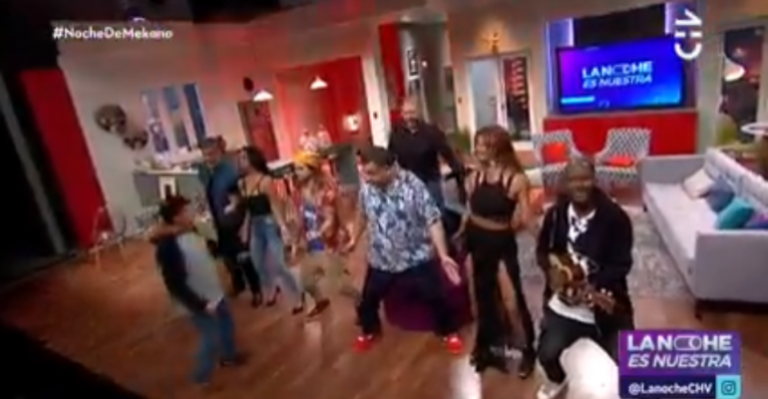 El team La Noche es Nuestra mostró todos sus dotes artísticos junto a invitados del Team Mekano