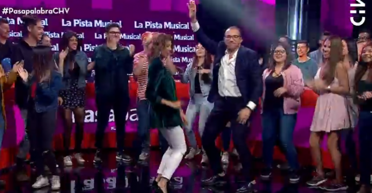 Julián Elfenbein y Macarena Pizarro bailaron al ritmo de Paloma Mami en Pasapalabra