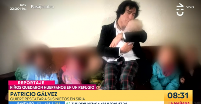 Abuelo chileno busca rescatar a sus 7 nietos que están en campamento sirio