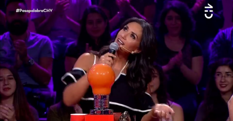 Pamela Díaz protagonizó divertidos momentos en Pista Musical de Pasapalabra