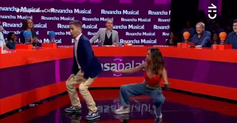 Isidora Ureta y Pato Sotomayor bailaron al ritmo del reggaeton en Pasapalabra