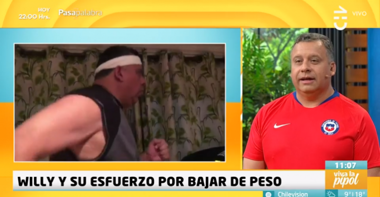 Así ha entrenado Willy Sabor para bajar de peso