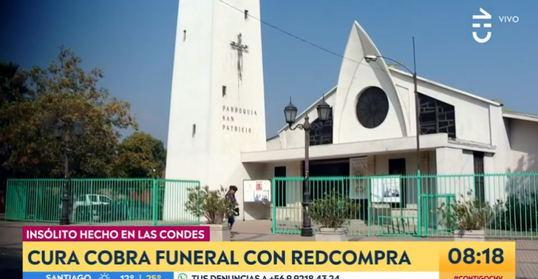 Cura cobró servicio de funeral con Redcompra en Las Condes