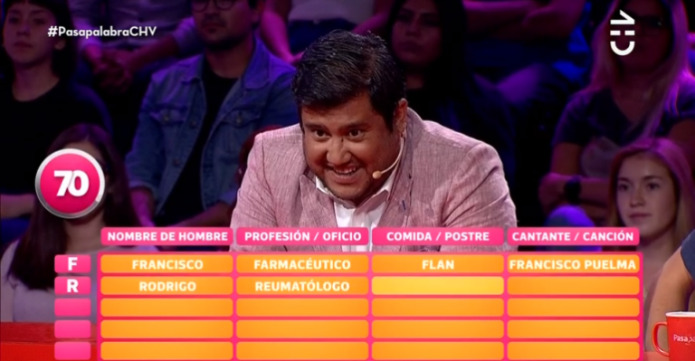 Nachito Pop destacó con increíble participación en Bachillerato de Pasapalabra