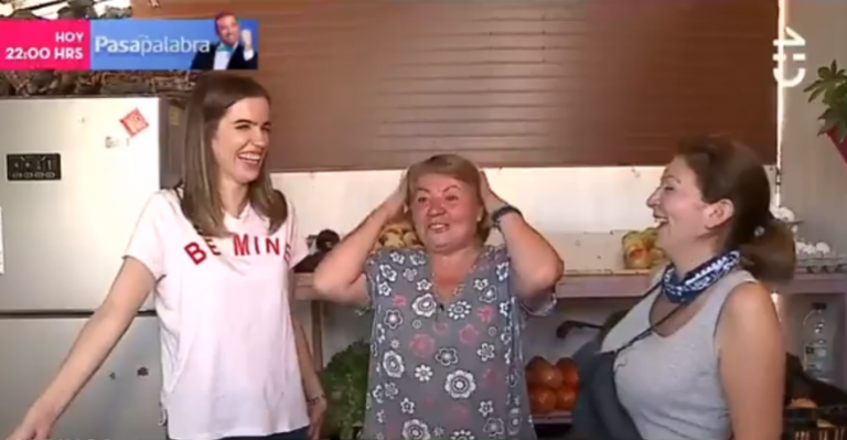 Millaray Viera se emocionó con esta bella historia