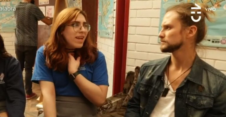 Jean Philippe Cretton visitó la primera escuela trans de Chile