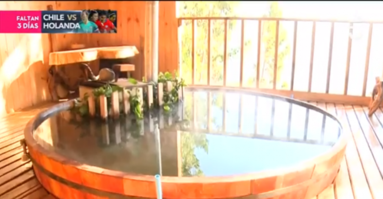 Mira las maravillas de los baños terapéuticos que mostró Sabingo