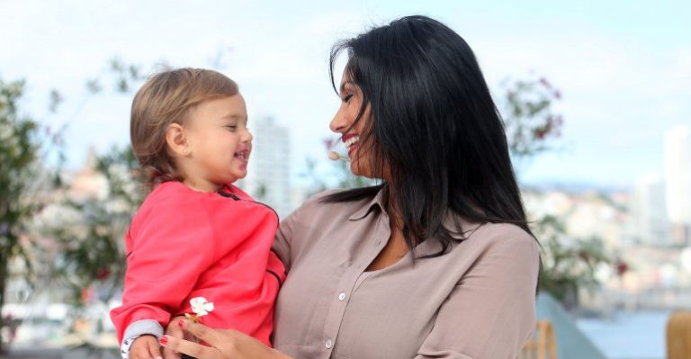 Pamela Díaz publicó tierno video de su hija pequeña