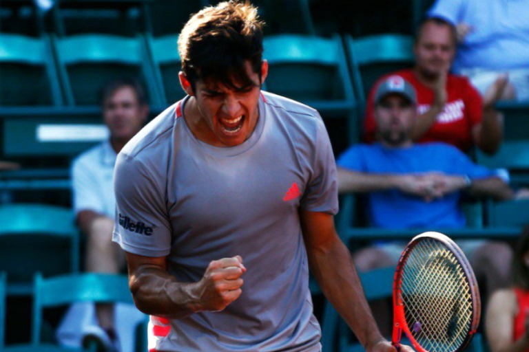 En dramático partido Garín venció al 3° del ATP y se matriculó en semifinales de Münich