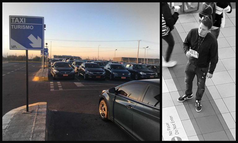 El negocio redondo de los “hacheros” en el aeropuerto: La infracción que se les cursa la pagan con una carrera a Providencia