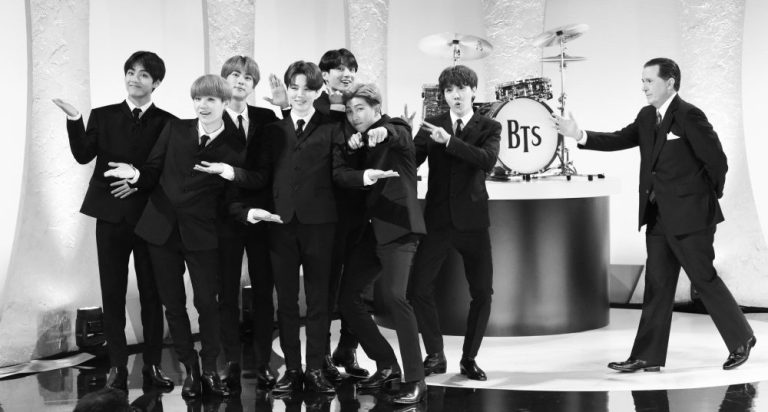 BTS recreó icónica presentación de The Beatles en “The Late Show” de Stephen Colbert