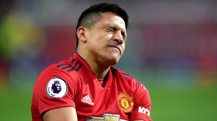 Ingleses contra Alexis Sánchez: Lo tacharon como el peor jugador del United y lo calificaron con nota 1