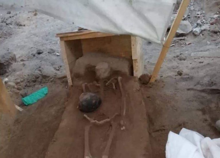 Encuentran osamenta humana y construcción incaica en trabajos de nueva estación de la Línea 3 en Quilicura