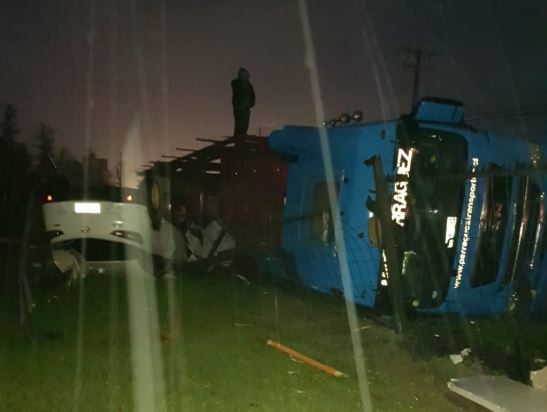 Onemi: Al menos 6 lesionados deja tornado en Los Ángeles