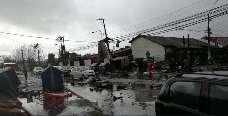 Mujer de 62 años es la primera fallecida en Talcahuano tras paso de tromba marina