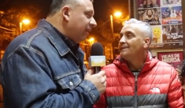 Willy Sabor llegó al evento a beneficio de la esposa de Memo Bunke