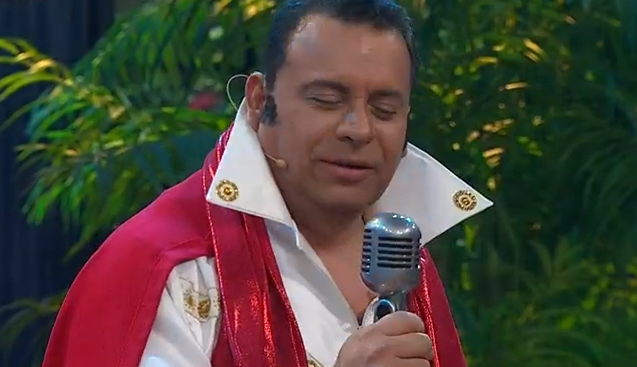 Willy Sabor imitó a Elvis Presley en 