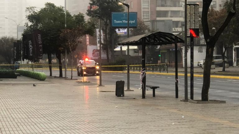 Realizaron operativo en Av. Irarrázaval por hallazgo de objeto sospechoso