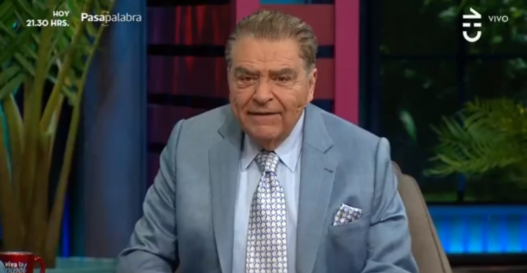 El improvisado momento que vivió Don Francisco en Viva la Pipol